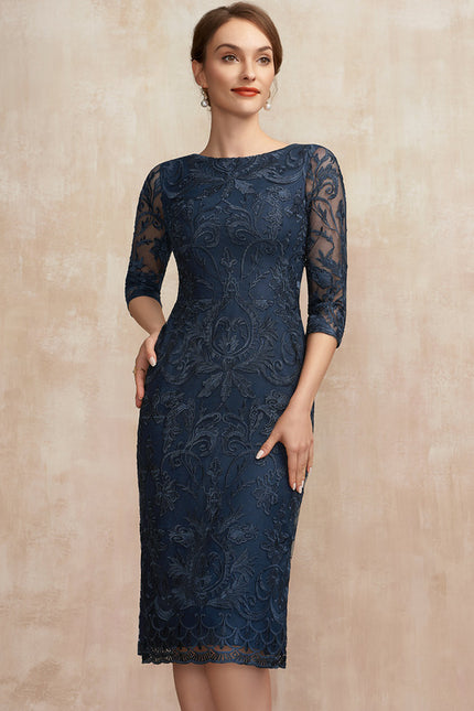 Robe Cérémonie Élégance Marine Mystique