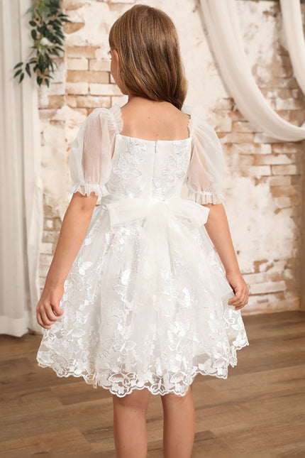 Robe Ceremonie Fille Broderie Anglaise - gallery 3