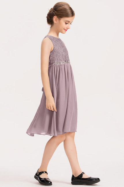 Robe Cérémonie Lilas Élégante - gallery 3