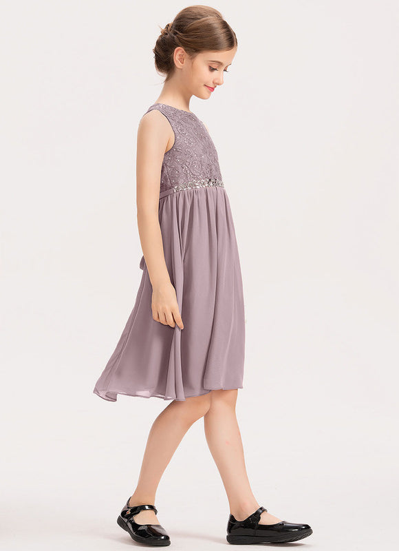 Robe Cérémonie Lilas Élégante - gallery 3