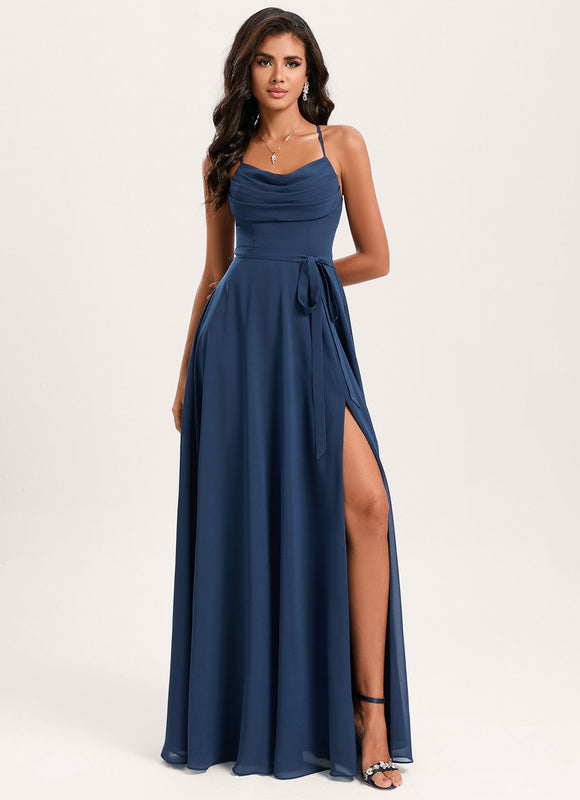 Robe Cérémonie Élégante Longue