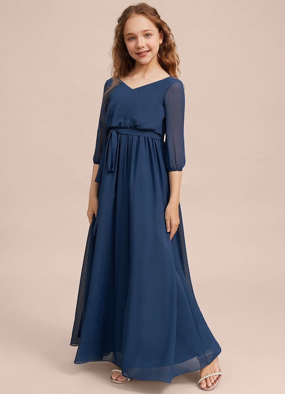 Robe Cérémonie Longue Vert Deau - gallery 3