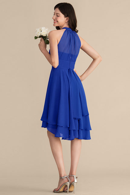 Robe Cérémonie Col Rond Volantée - gallery 6