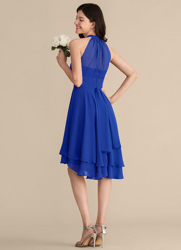 Robe Cérémonie Col Rond Volantée - gallery 6