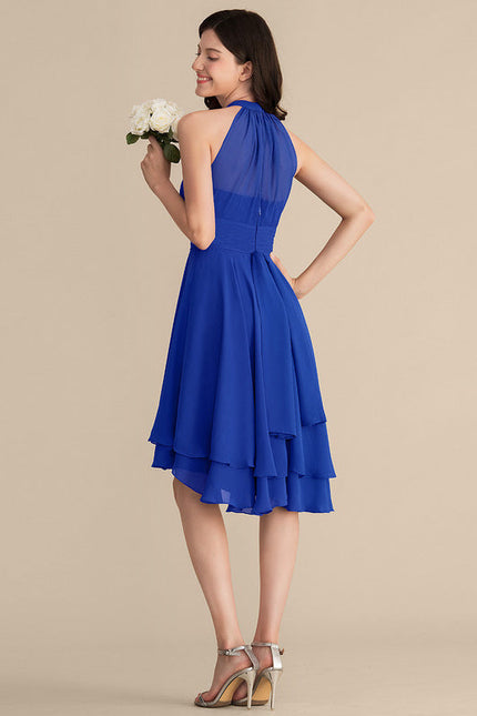 Robe Cérémonie Col Rond Volantée - gallery 6