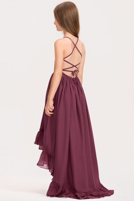 Robe Cérémonie Asymétrique Enfant - gallery 6