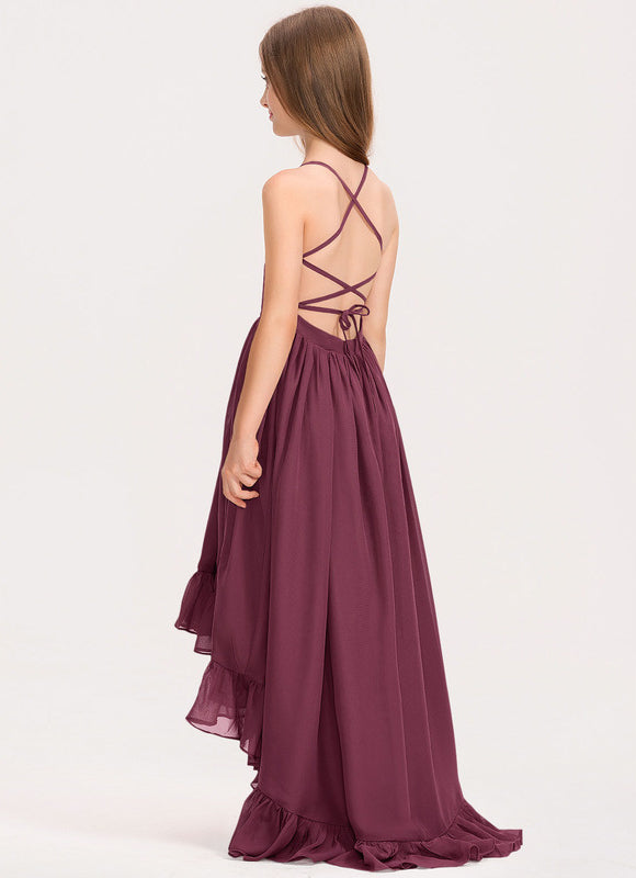 Robe Cérémonie Asymétrique Enfant - gallery 6