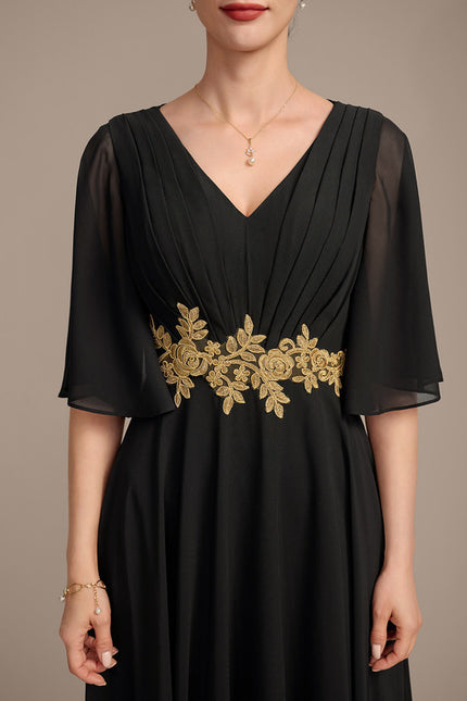 Robe Cérémonie Élégante Appliquée - gallery 7
