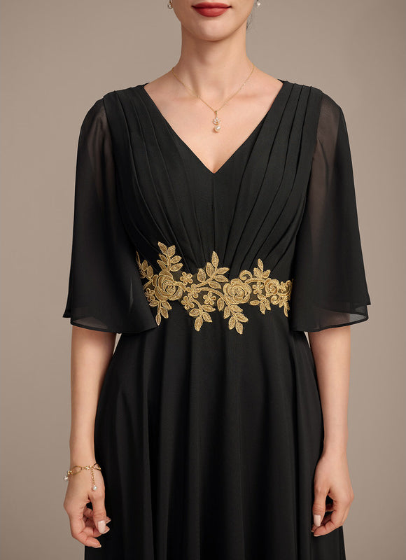 Robe Cérémonie Élégante Appliquée - gallery 7