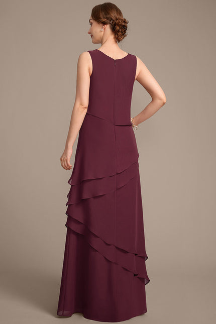 Robe Cérémonie Cascade Prune - gallery 7