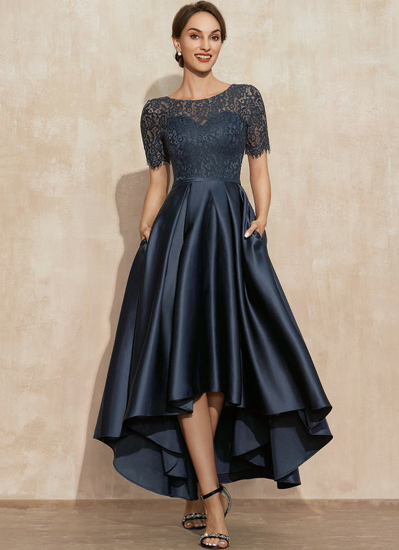 Robe Cérémonie Nuit Satinée Éthérée - gallery 1