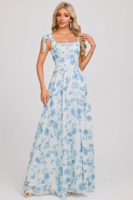 Robe Cérémonie Mousseline Verte - gallery 1