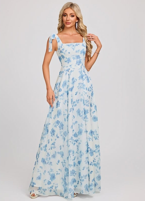 Robe Cérémonie Mousseline Verte - gallery 1