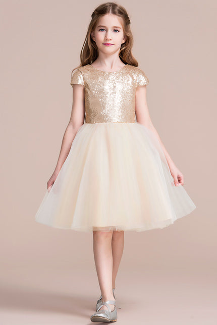 Robe Cérémonie Tulle Sable - gallery 3