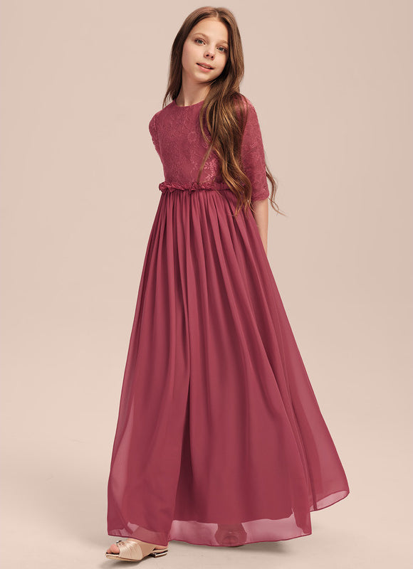 Robe Cérémonie Longue Plissée - gallery 4