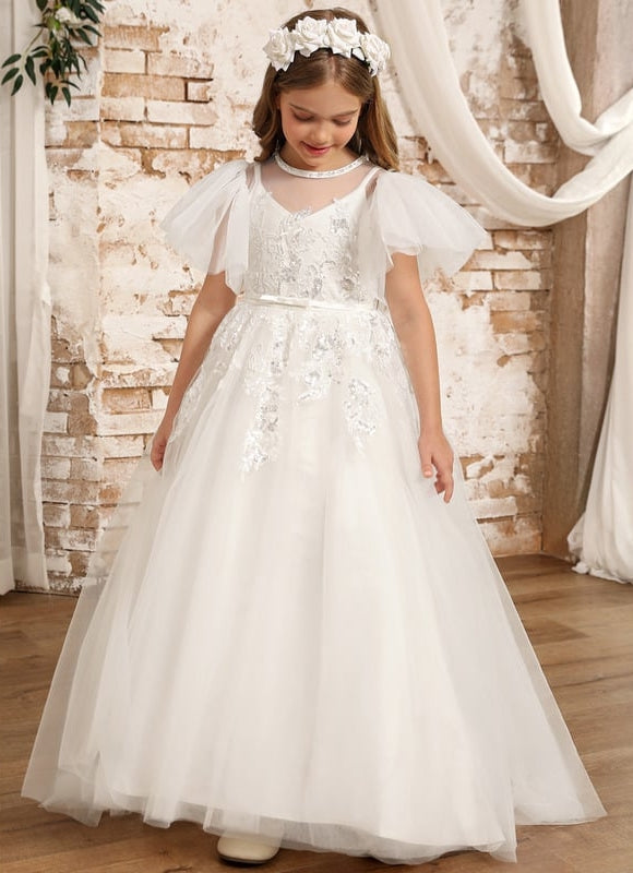 Robe Cérémonie Tulle Nuageuse - gallery 9