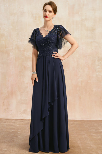 Robe Cérémonie Vaporeuse Nuit - gallery 3