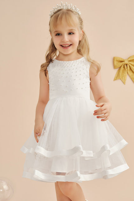 Robe Cérémonie Tulle Crème