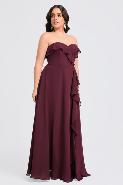 Robe Cérémonie Violet Flottant - gallery 8
