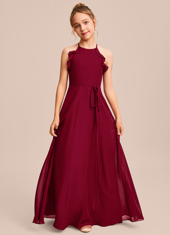 Robe Cérémonie Mousseline Jade - gallery 1