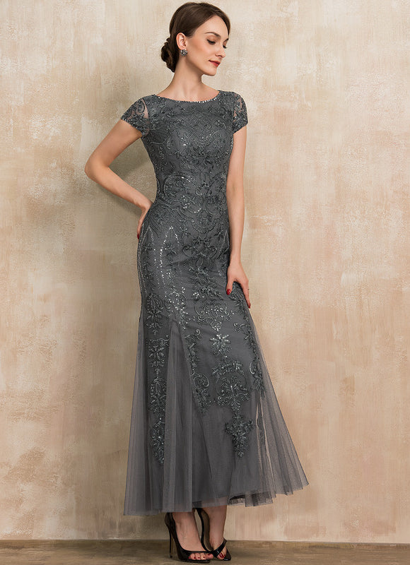 Robe Cérémonie Élégante Argentée