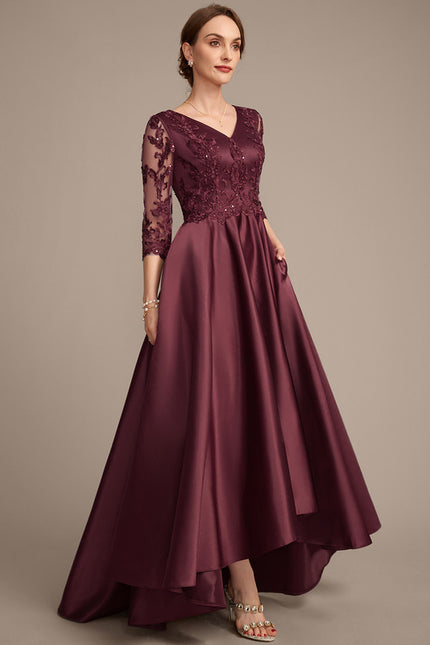 Robe Cérémonie Élégance Pourpre Scintillante - gallery 5