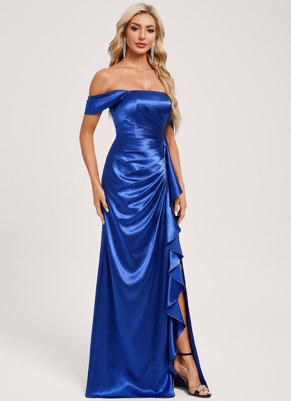 Robe Cérémonie Sirène Satinée Raffinée - gallery 1