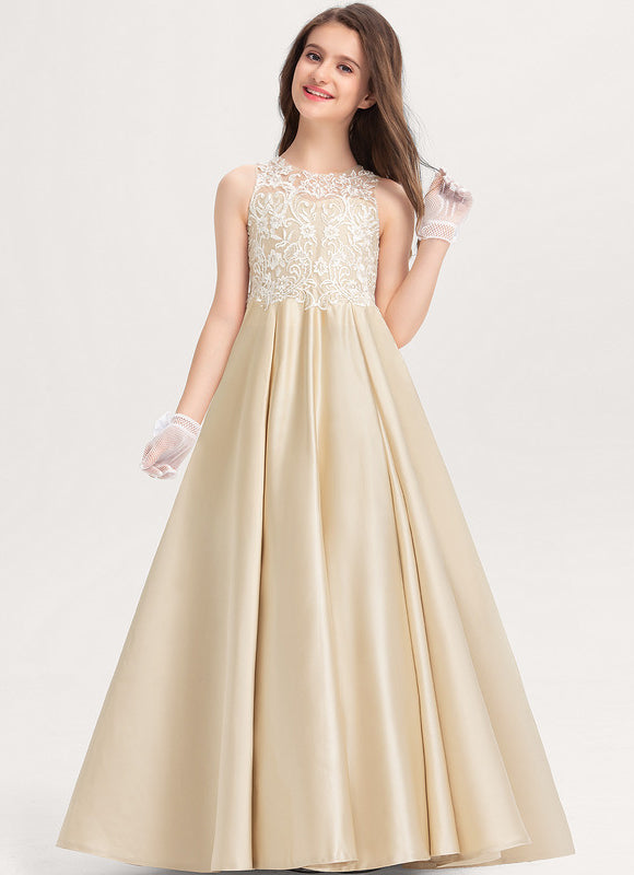 Robe Ceremonie Fille Dorée - gallery 2