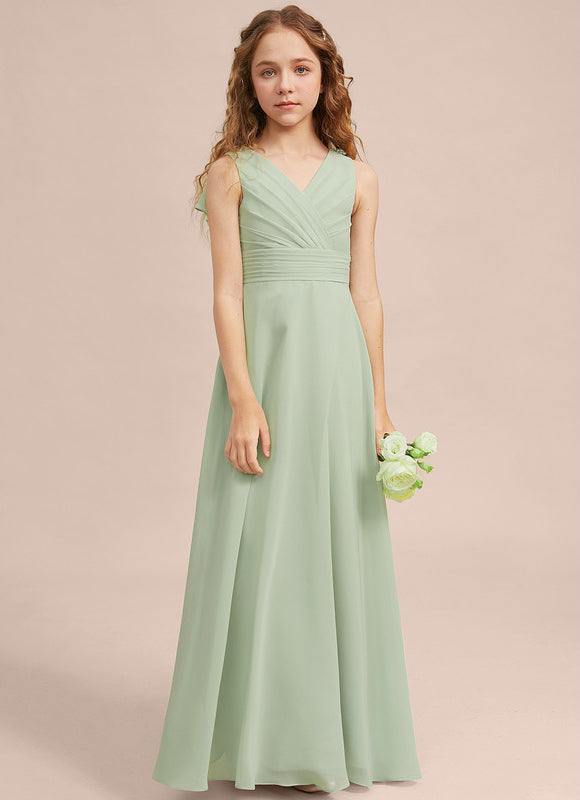 Robe Cérémonie Longue Vert Deau - gallery 1