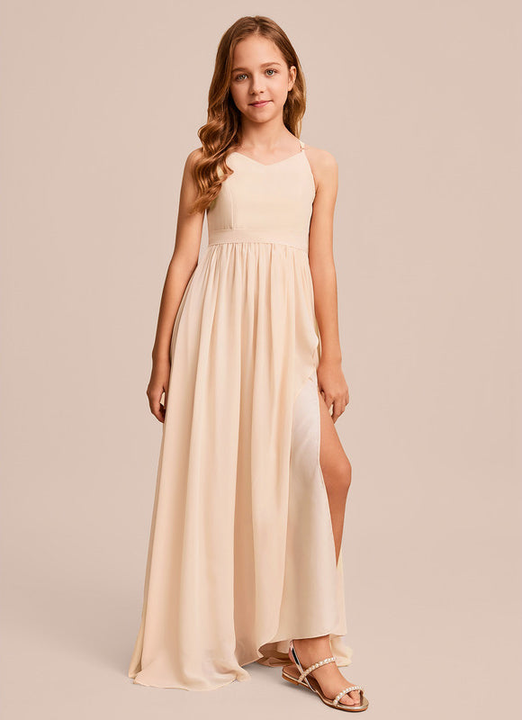 Robe Cérémonie Longue Vert Deau