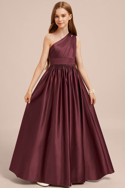 Robe Cérémonie Asymétrique Vert Tendre