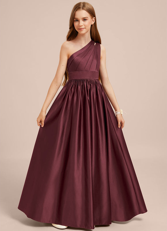 Robe Cérémonie Asymétrique Vert Tendre