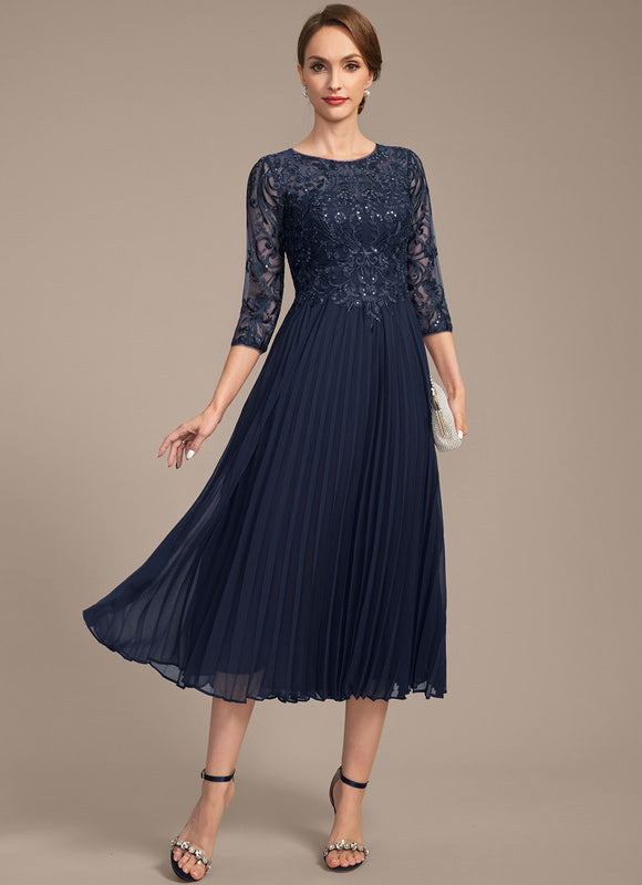 Robe Cérémonie Nuit Plissée Élégante - gallery 5