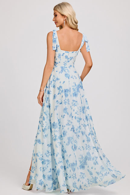 Robe Cérémonie Mousseline Verte - gallery 5