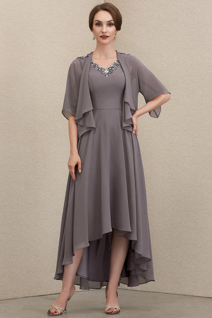 Robe Cérémonie Chiffon Sophistiquée - gallery 1