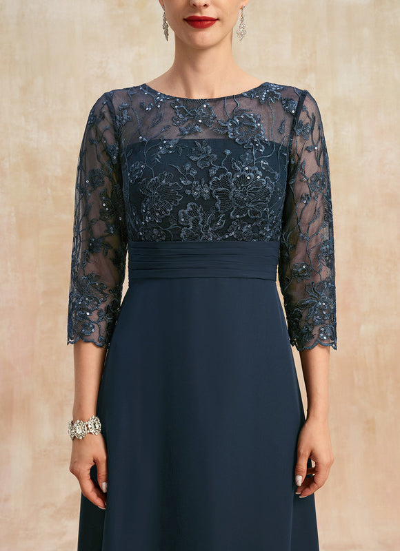 Robe Cérémonie Fluide Marine - gallery 6