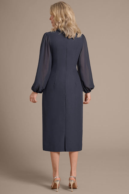 Robe Cérémonie Élégante Anthracite - gallery 7