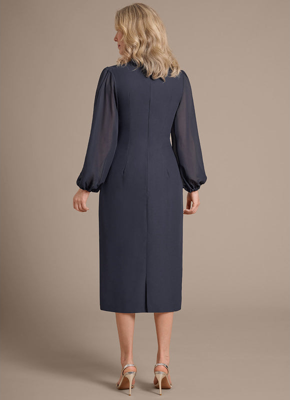 Robe Cérémonie Élégante Anthracite - gallery 7