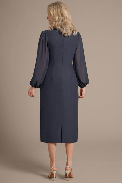 Robe Cérémonie Élégante Anthracite - gallery 7