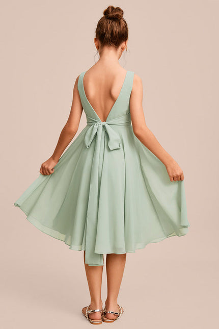 Robe Cérémonie Mousseline Fraîche - gallery 5