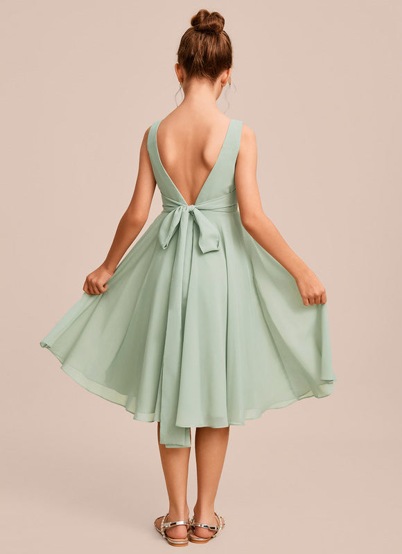 Robe Cérémonie Mousseline Fraîche - gallery 5