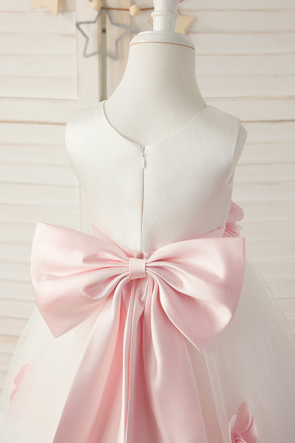 Robe Cérémonie Tulle Fleurie - gallery 5