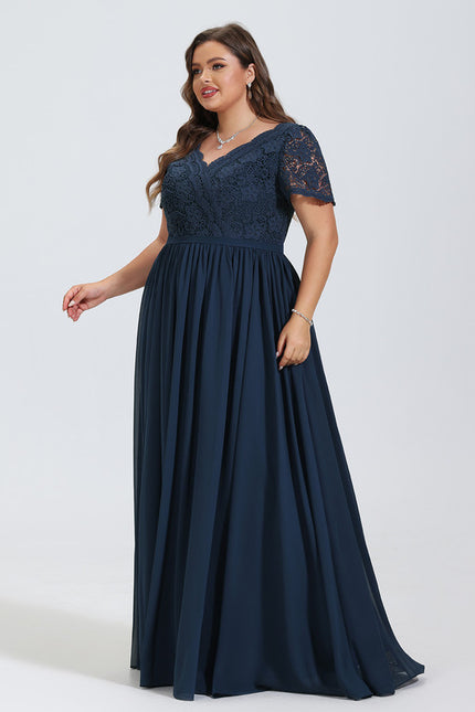 Robe Cérémonie Longue Rose Élégante - gallery 8