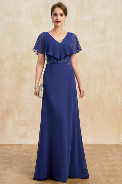 Robe Cérémonie Vaporeuse Bleu