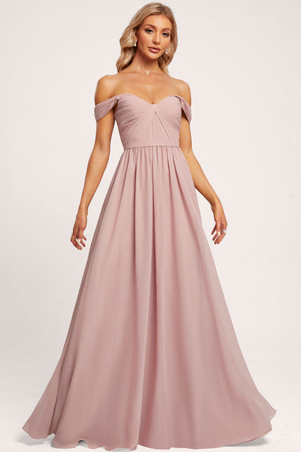 Robe Cérémonie Rose Fluide - gallery 2