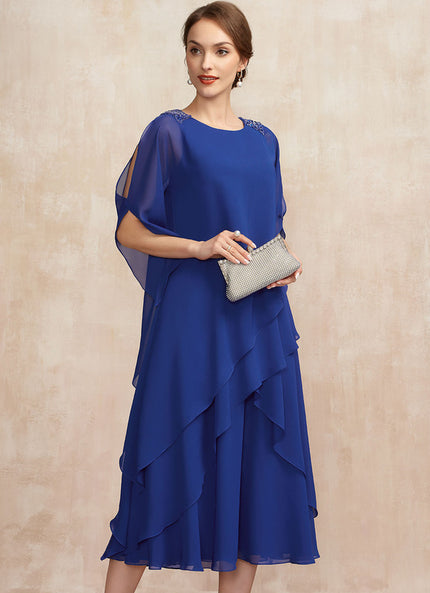 Robe Cérémonie Fluidité Marine