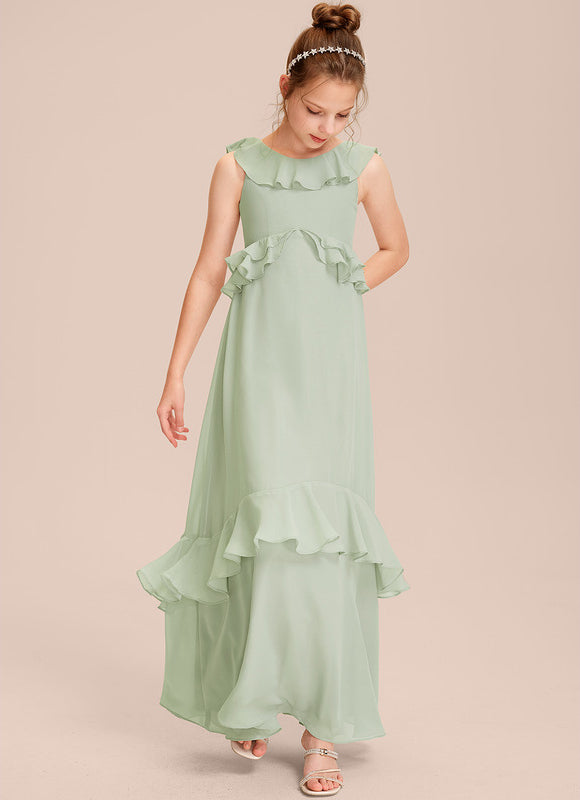 Robe Cérémonie Volants Bordeaux - gallery 3