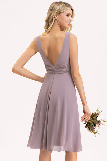 Robe Cérémonie Fluide Marine Élégante - gallery 5