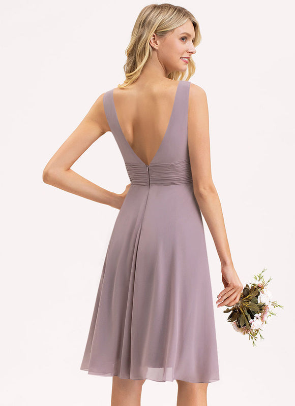 Robe Cérémonie Fluide Marine Élégante - gallery 5