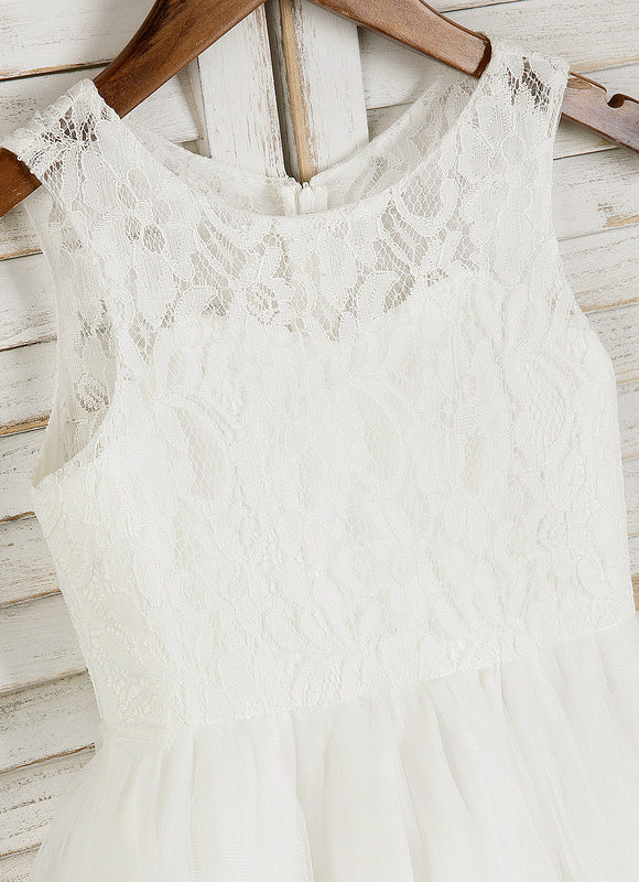 Robe Cérémonie Éclatante Blanche - gallery 7